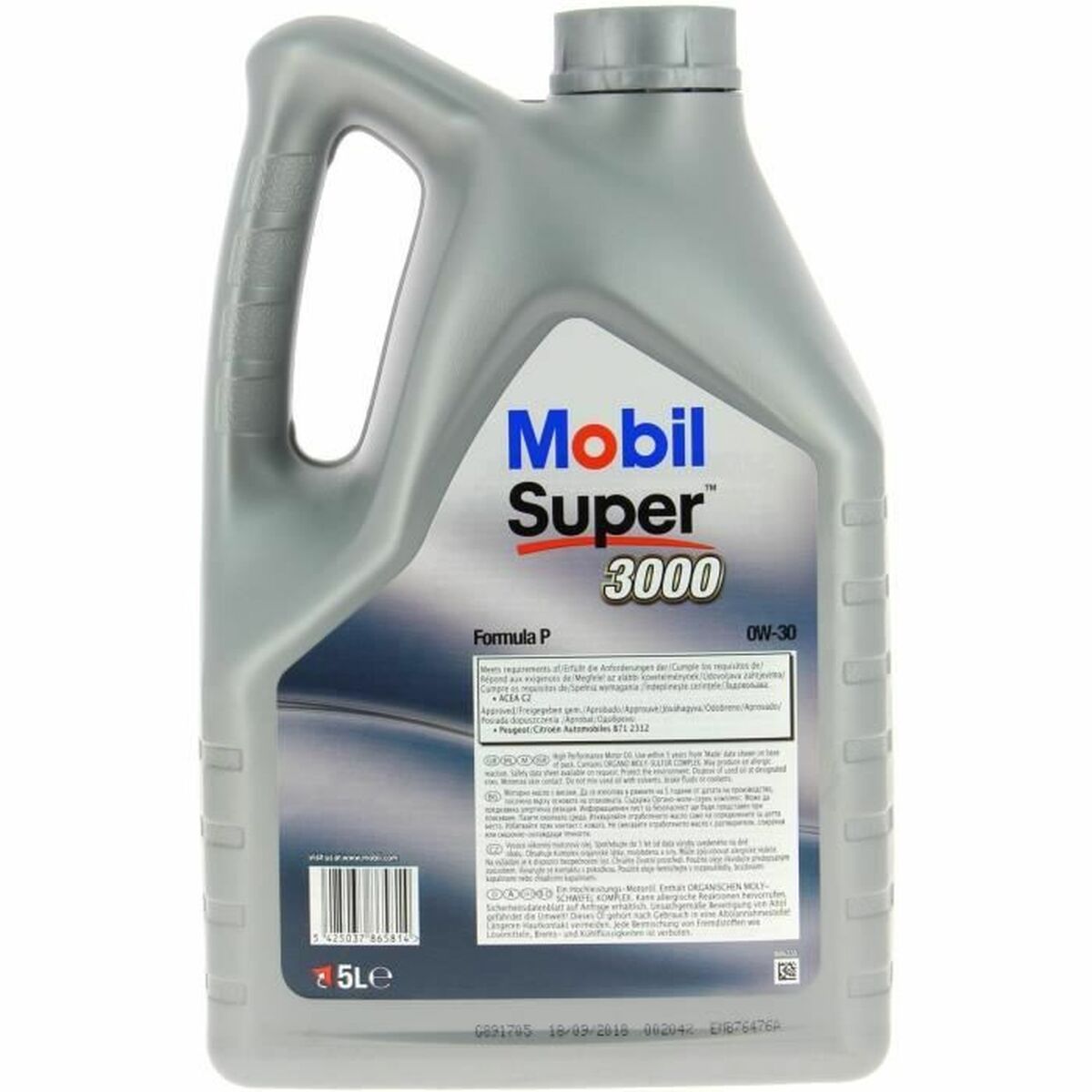 Olio per Motore Auto Mobil S3000 0W30 5 L